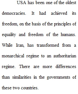 Comparative Government Assignment 7